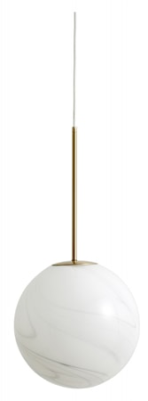 Fauna Pendant Lampa S M/Golden Topp