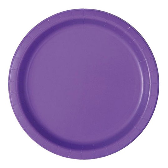 Pappersassietter Neonlila - 20-pack
