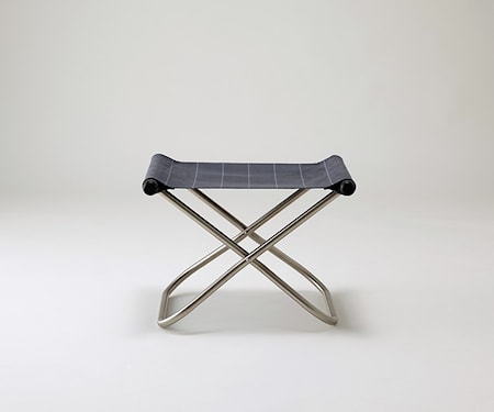 Shikiri Fotpall Kolsvart/Mörkgrå Shoji