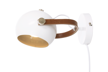 Bow Vägglampa Vit IP20