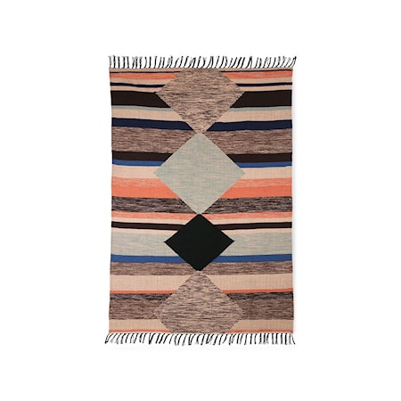 Matta Handvävd ute/inne Multicolor 120x180