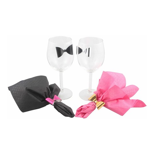 Rosett Dekoration - 4-pack