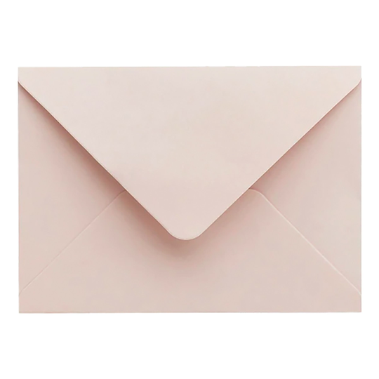 Kuvert Rosa Blush - C6