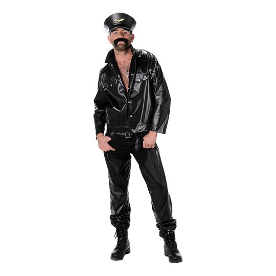 Biker Maskeraddräkt - Medium