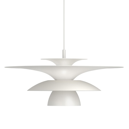Picasso Pendel Mattvit LED 50 cm