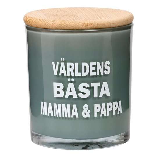 Doftljus Världens Bästa Mamma & Pappa
