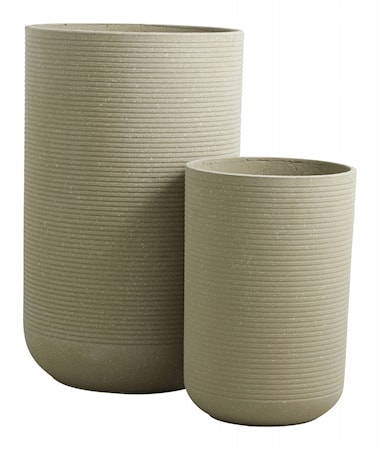 Granito Kruka Set Om 2 Creme