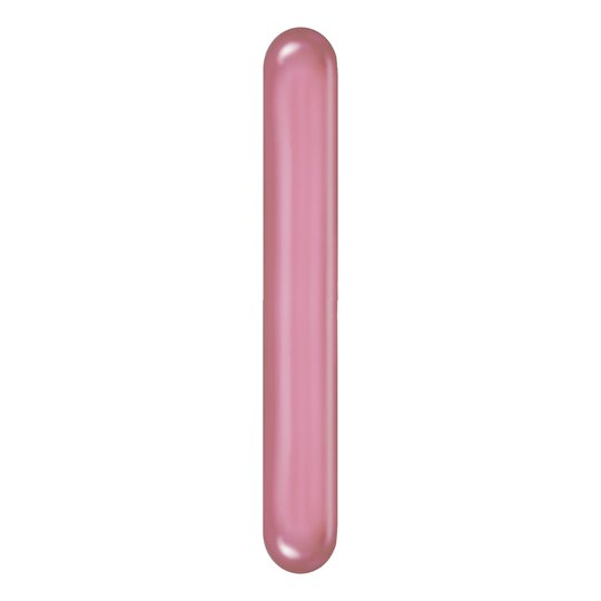 Figurballonger Krom Rosa - 100-pack