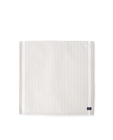 Servett Beige/Vit 50x50cm
