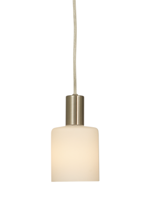 Cylinder Fönsterlampa Stål/Opalvit IP20