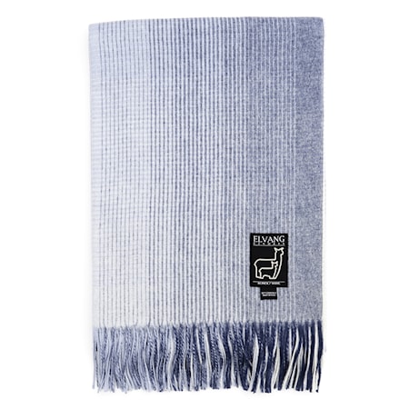 Horizon throw pläd – Petrol blue