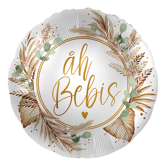 Folieballong Åh Bebis