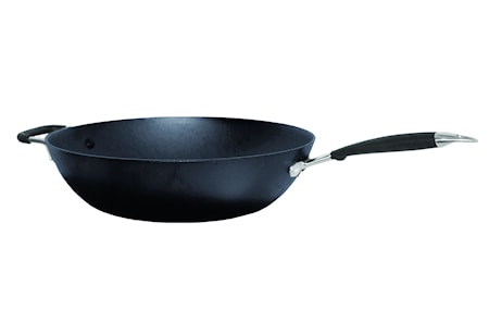 Wokpanna gjutjärn ULTRA LIGHT 30 cm med skaft