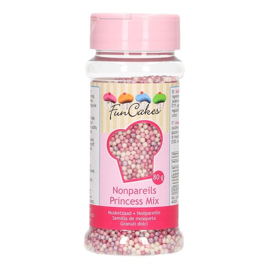 FunCakes Strössel Nonpareils Princess Mix - 80 g