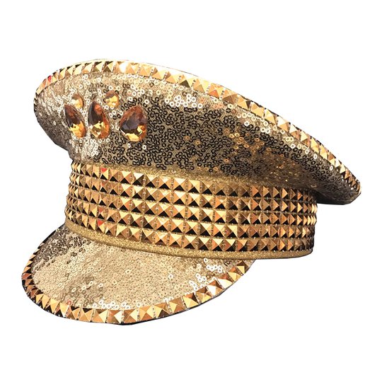 Steampunk Guld Hatt - One size