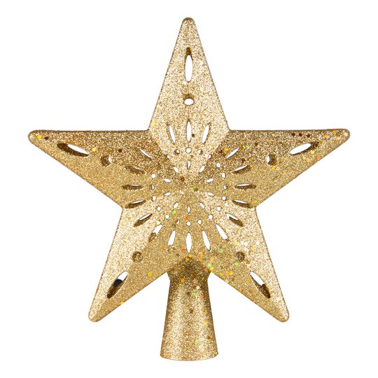 Julgransstjärna LED Guld