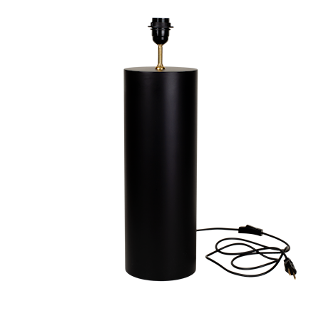 Lampfot B 46 cm Matt Svart