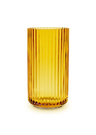 Lyngby Vas Amber Munblåst Glas H15,5 cm