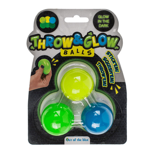 Throw & Glow Balls - 3-pack