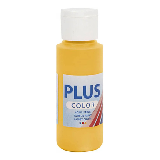 Plus Color Hobbyfärg - Solgul