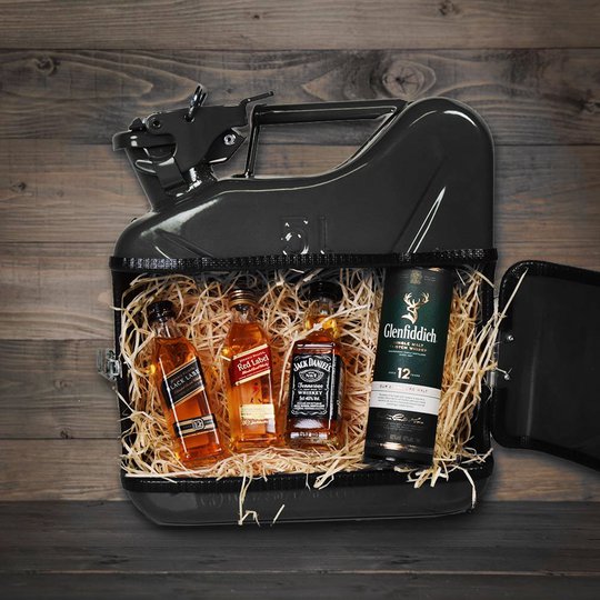 Jerrycan Whiskybar - Svart
