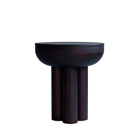 Crown Sidobord Tall Burned Black