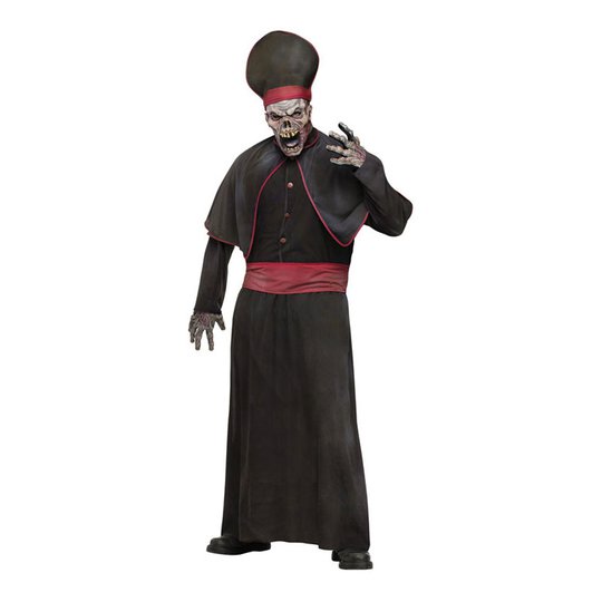 Zombie Överstepräst Maskeraddräkt - One size