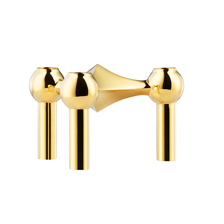 STOFF Nagel candle holder -solid brass