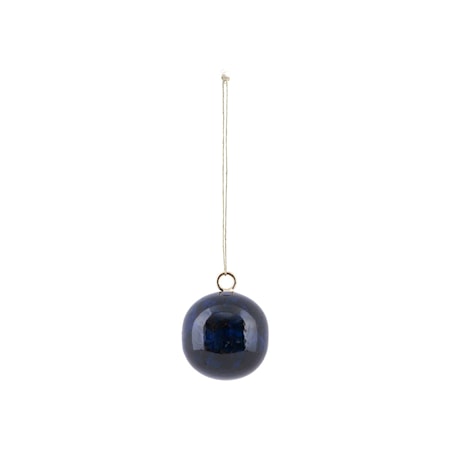 Ornament Effects Ø 4 cm Blå/petroleum