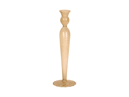 Swirl Ljusstake 26,5 Beige