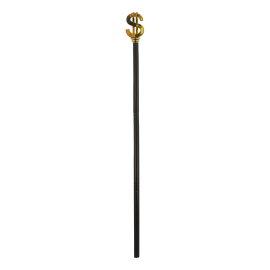 Käpp med Dollartecken Guld