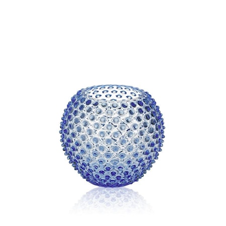 Hobnail Globe Vas 18 cm Light blue