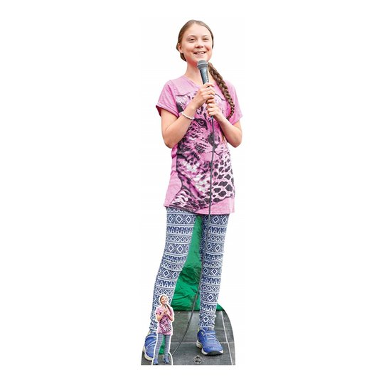 Greta Thunberg Kartongfigur