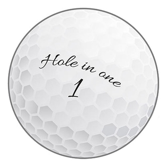 Pappersdekoration Golfboll - 1-pack
