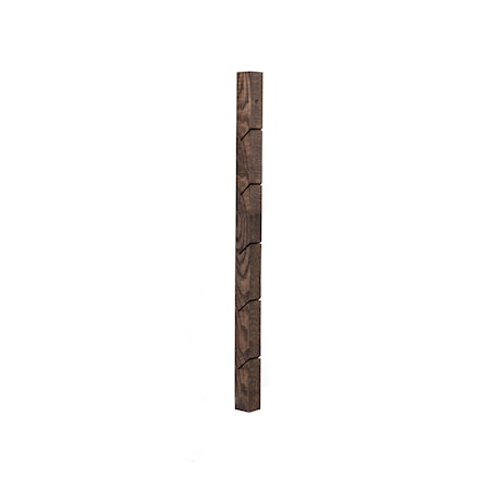 Oaks S Regel till hyllaplan 90cm Mörkbetsad