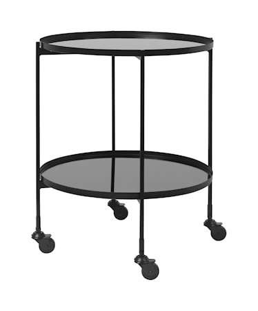 Gitte Serveringsvagn 64 cm Svart