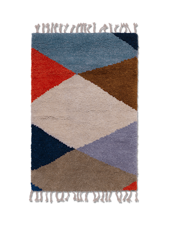 Harlequin Knotted Matta