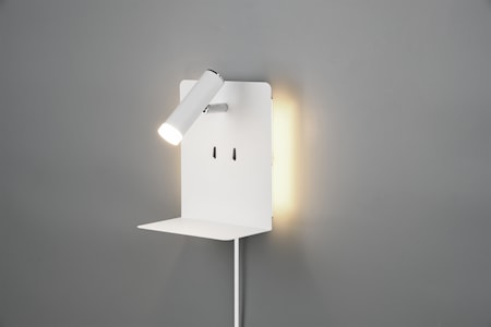 Element LED Vägglampa Vit