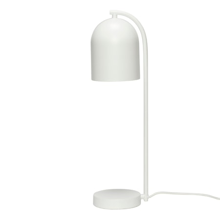 Bordslampa ø12xh50 cm - Vit