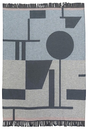 Bauhaus Pläd 127x185 cm Sand