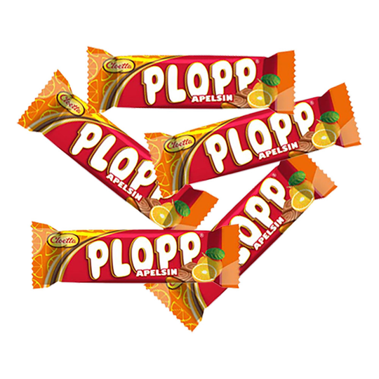 Plopp Apelsin Storpack - 2 kg