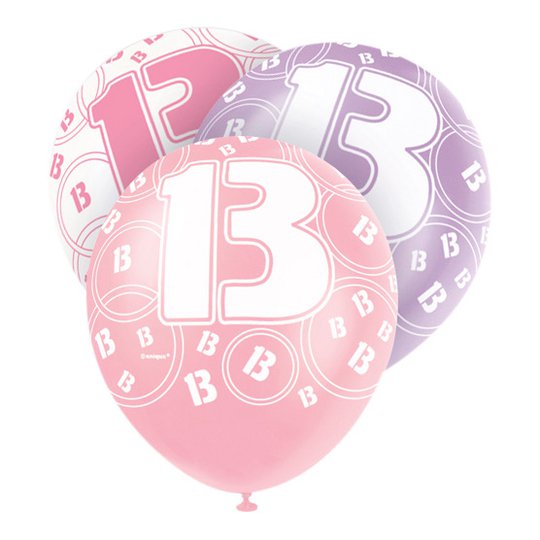 Ballonger Rosa 13 - 6-pack