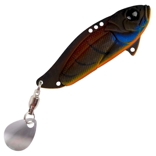 Strike Pro Astro Vibe Colorado Blade 5, 5 cm blade bait Roasted Craw