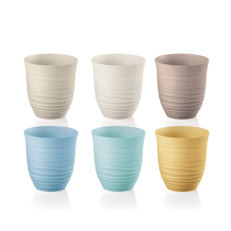 Tierra Låga Tumblerglas 6-pack Flerfärgade 35cl