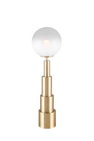 Astro Bordslampa Borstad Mässing 15 cm
