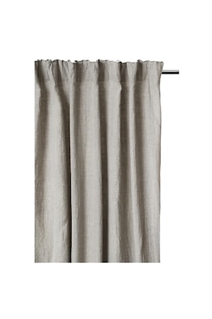 Sunshine Gardin med veckband Natural 140x250 cm