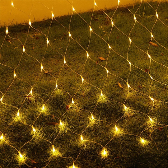 LED Ljusnät Varmvit - 3x2 meter