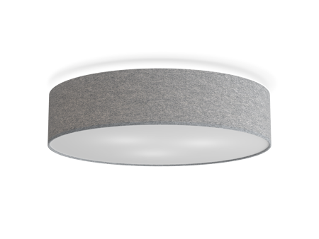 Soft Plafond Ø50 cm Grå ull