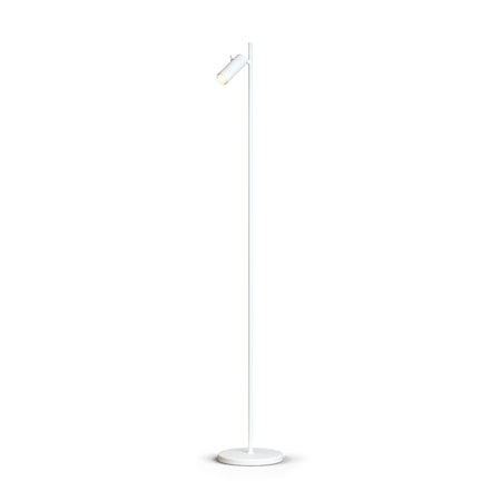 Cato Slim Golvlampa enkel 132 cm Vit