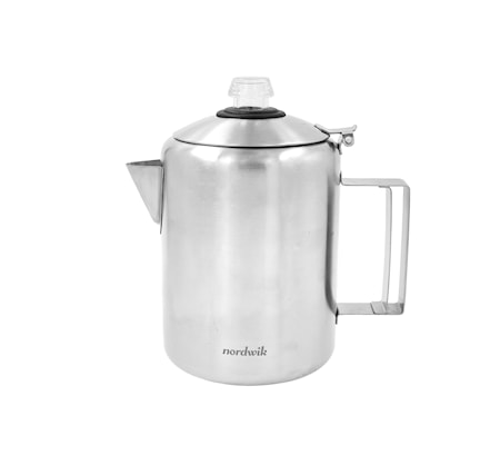 Perkulator Induktion 1,2 liter / 8 koppar Rostfritt stål